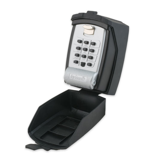 Car Window Mount Push Button Lock Box with Protective Cover