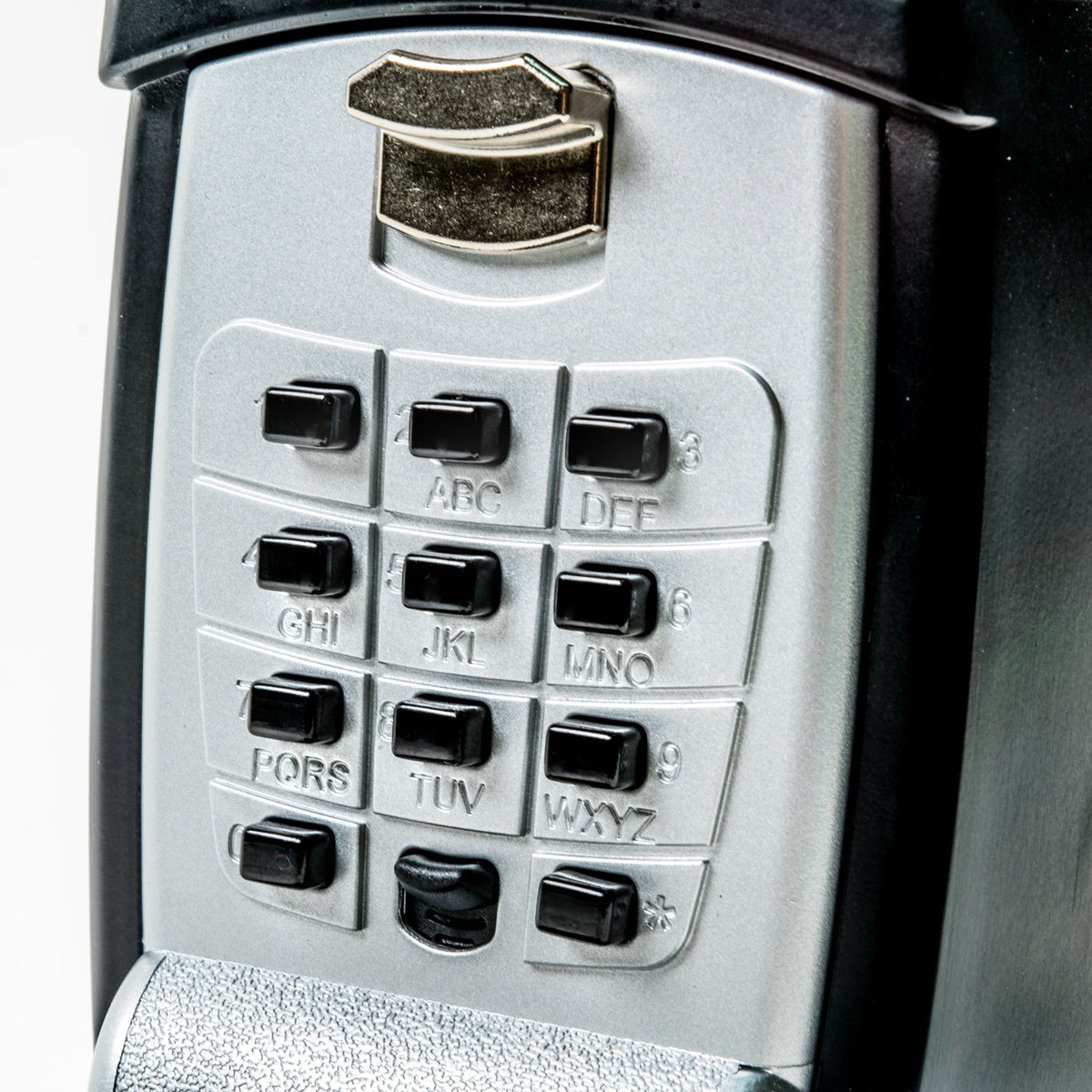 Car Window Mount Push Button Lock Box with Protective Cover